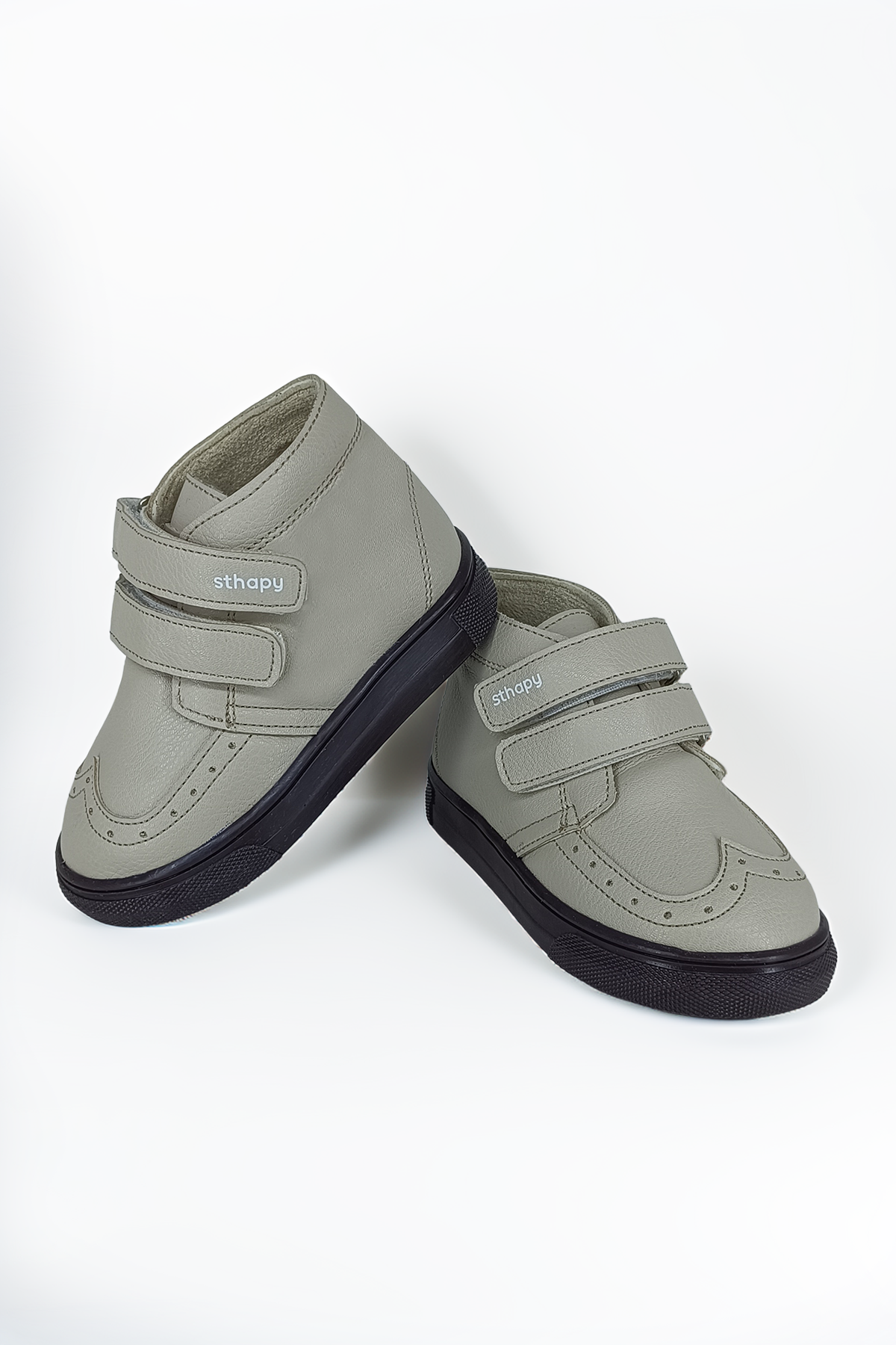 Meldin Ortopedik Cırtlı Kız-Erkek Çocuk Kışlık Bot Ayakkabı 21-30 Numara Bej