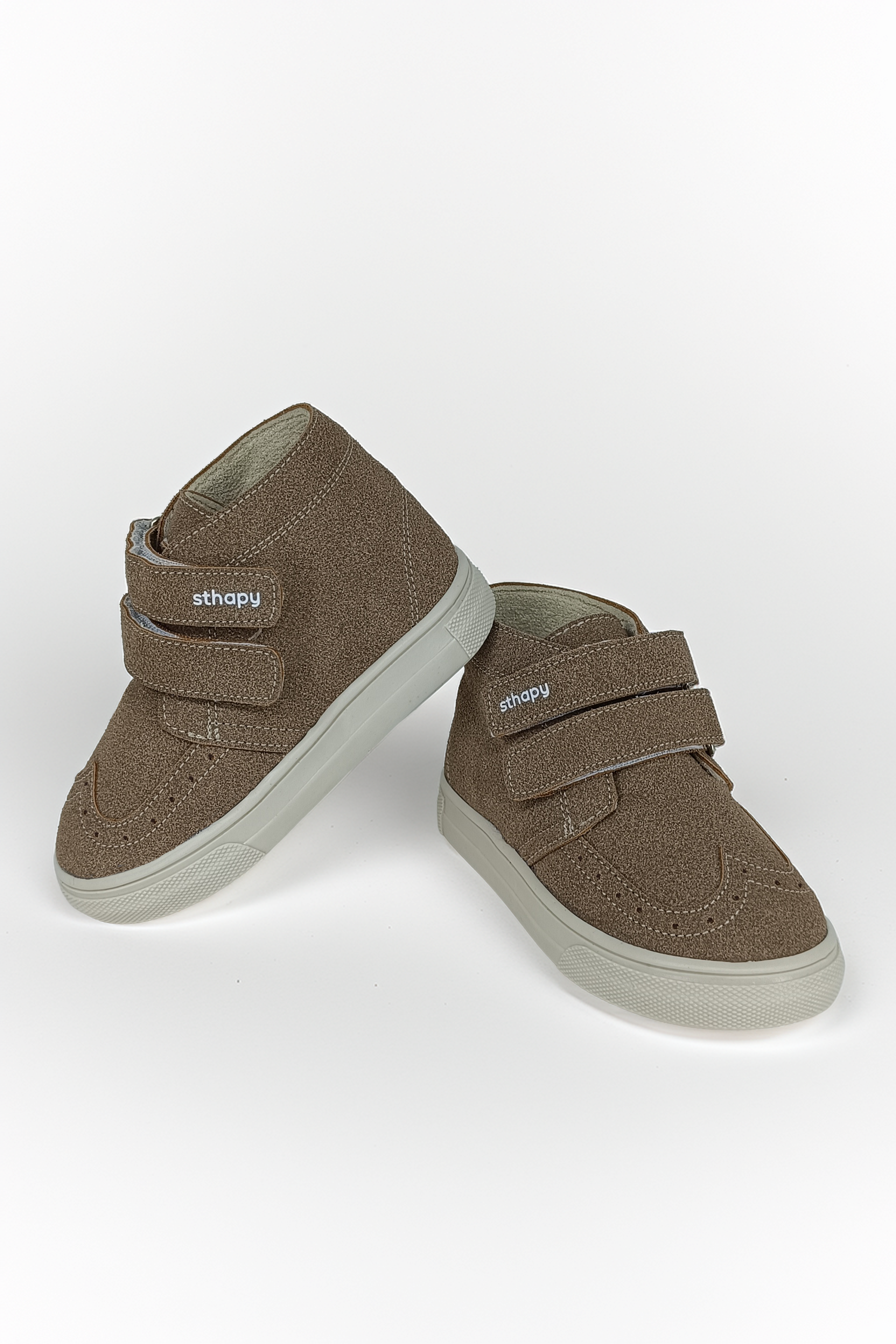 Meldin Ortopedik Cırtlı Kız-Erkek Çocuk Kışlık Bot Ayakkabı 21-30 Numara Kum